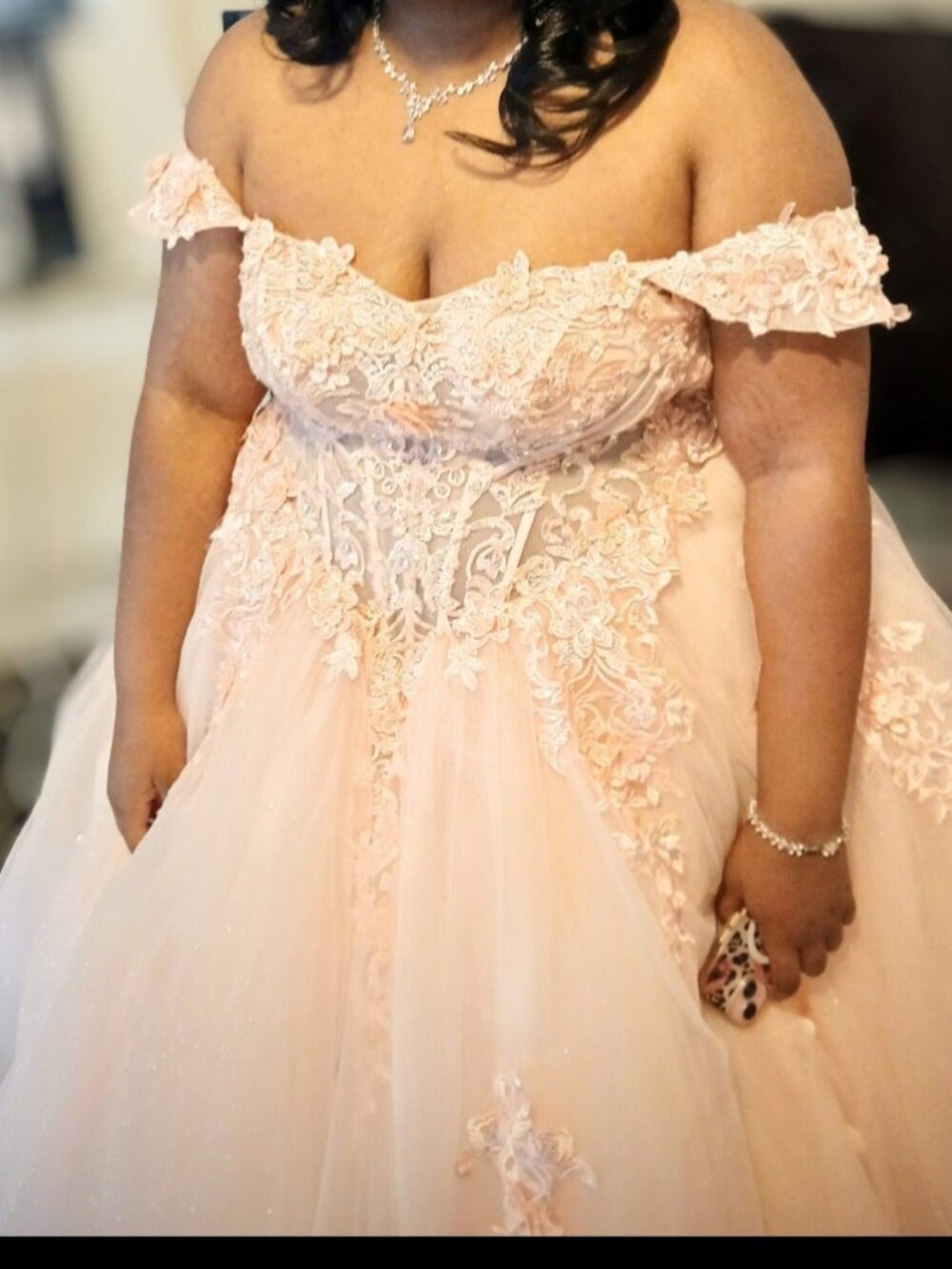 Pink Princess Prom Dress